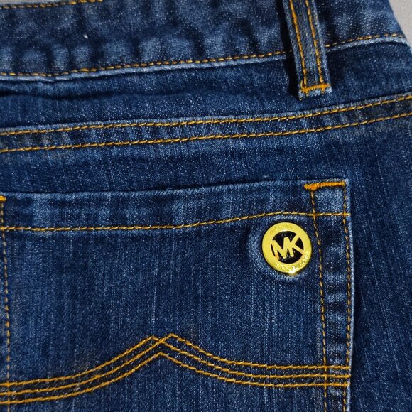 Michael Kors Jeans women's size 8 ink blue colour straight leg classic - Picture 5 of 15